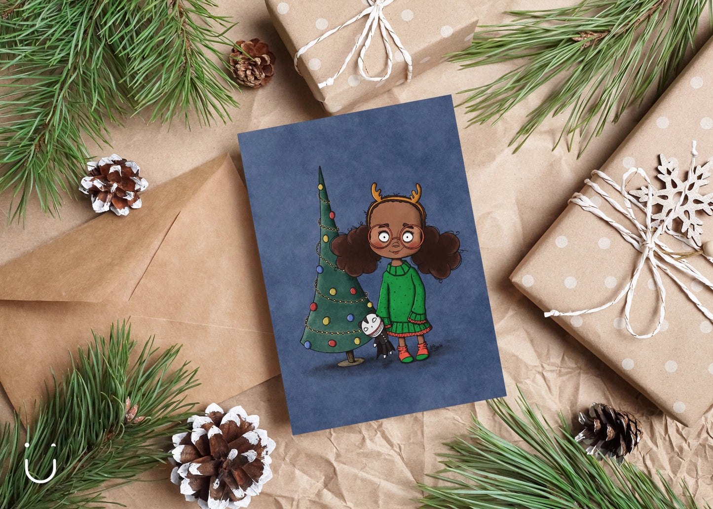 10 creepmas kerstkaartjes - Deugeniet - Kerstkaartjes