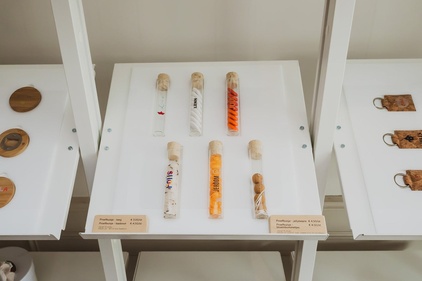 10x Buisje met naam - Doopsuiker - Deugeniet - Doopsuiker diy