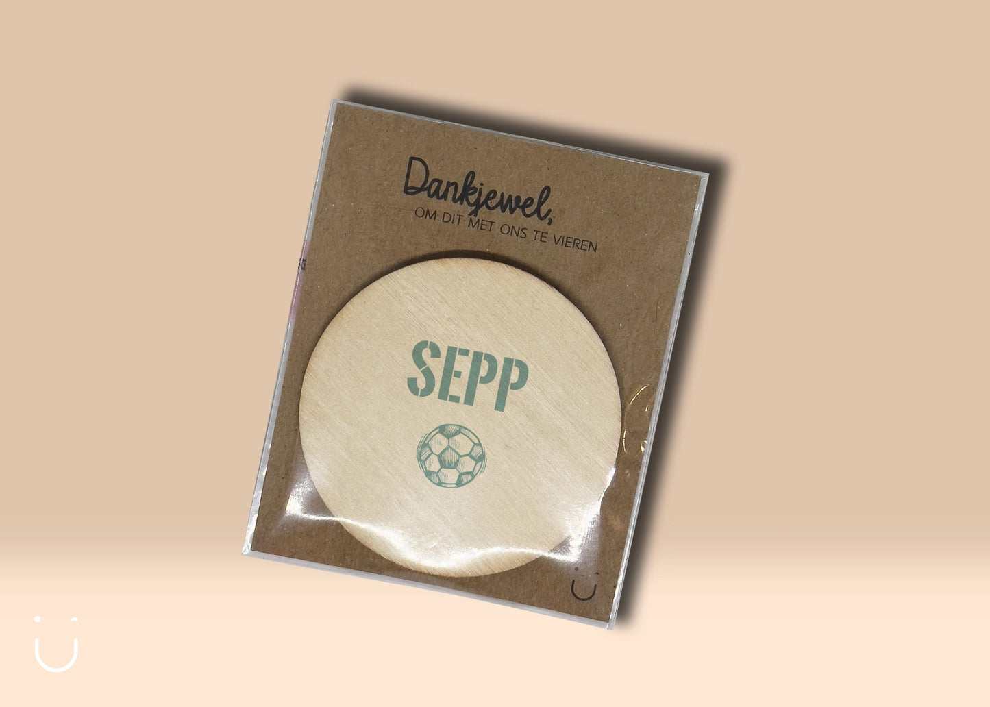 10x Houten magneetje - Deugeniet - Communiebedankjes