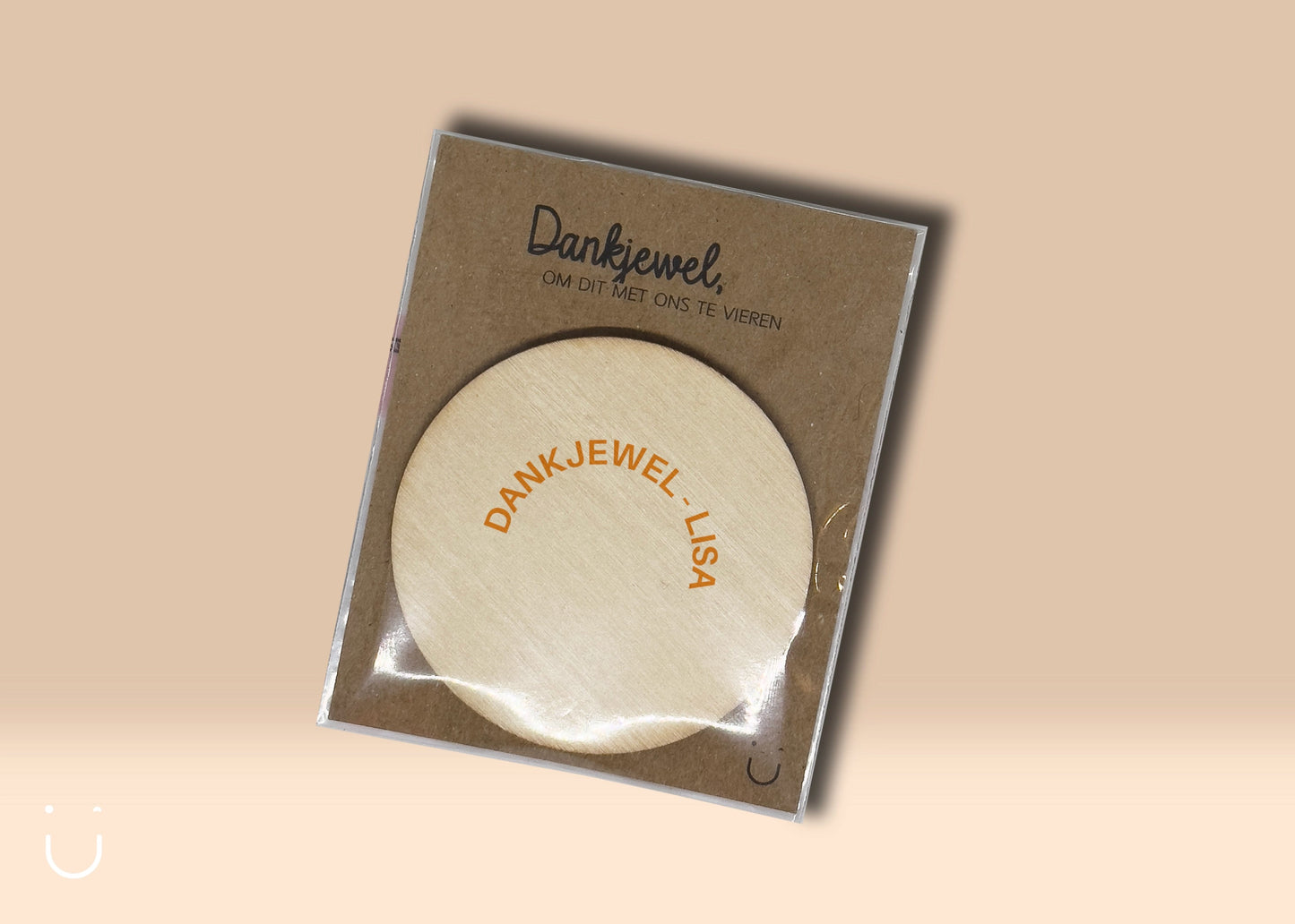 10x Houten magneetje - Deugeniet - Communiebedankjes