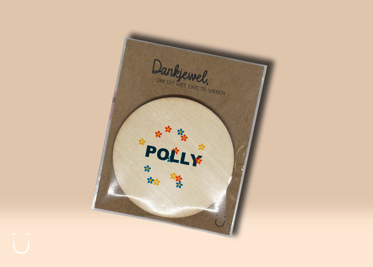 10x Houten magneetje - Deugeniet - Communiebedankjes