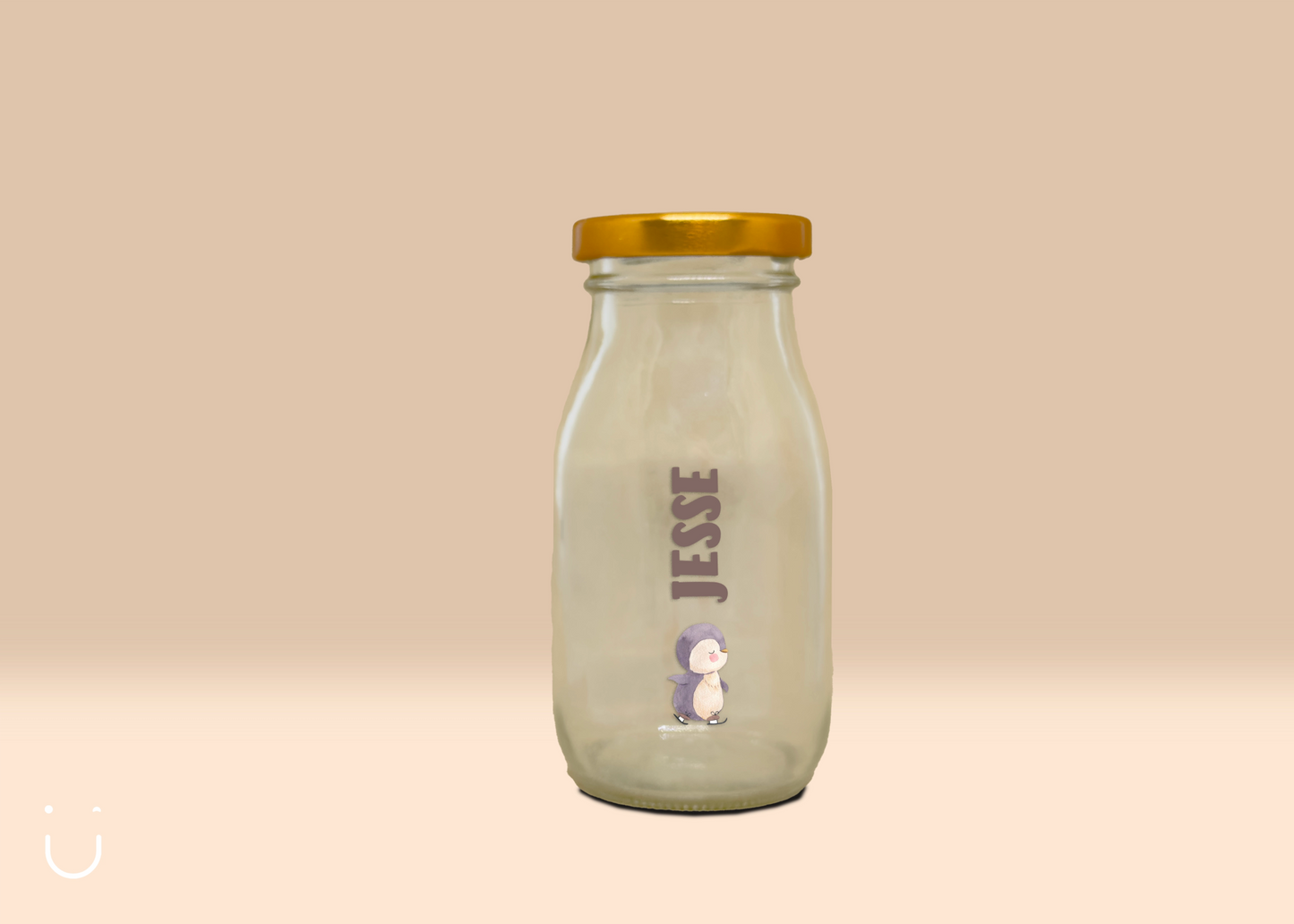 10x Melkflesje met naam - Doopsuiker - Deugeniet - Doopsuiker diy