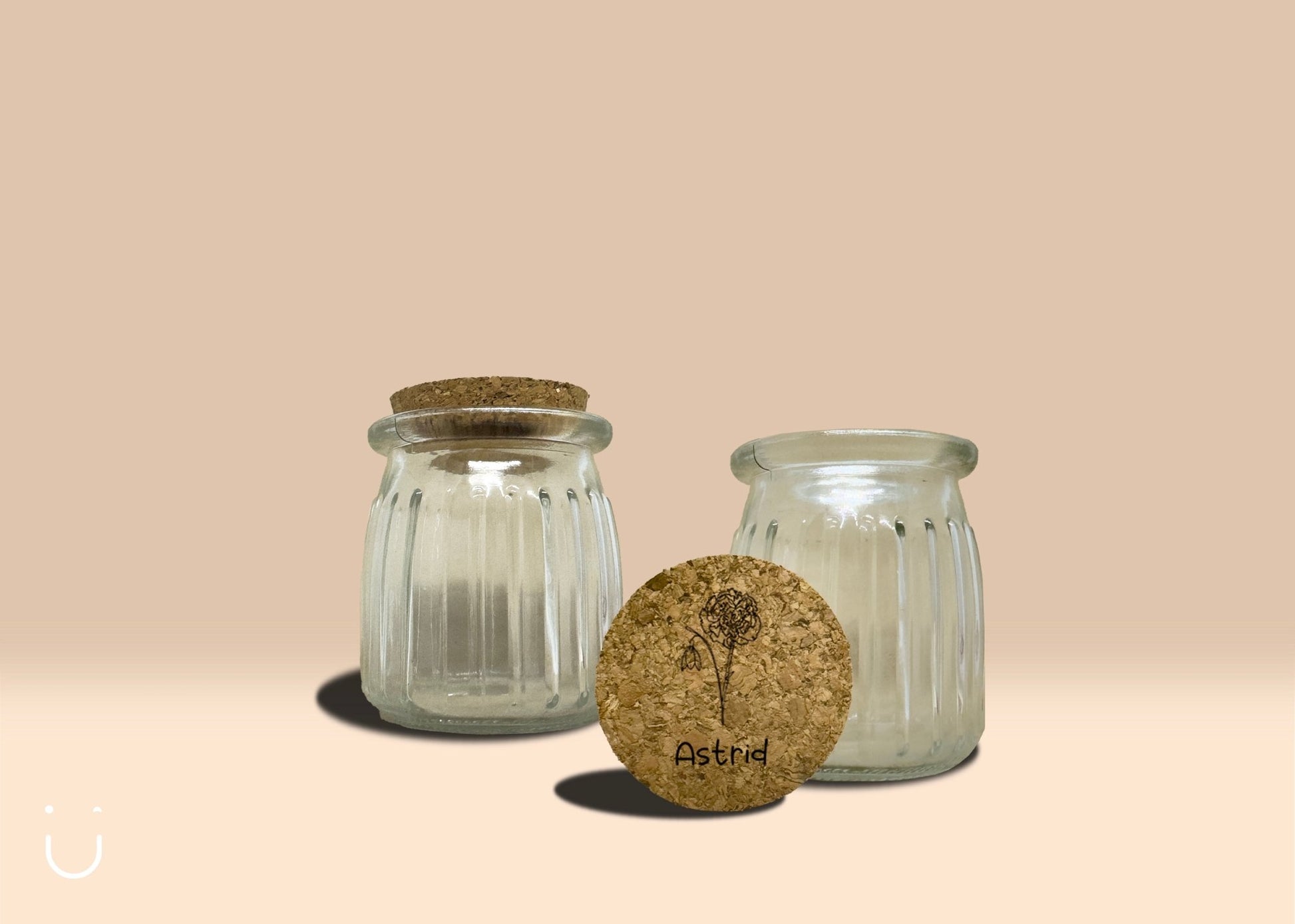 10x Ribbelpotje met naam - Deugeniet - Doopsuiker diy
