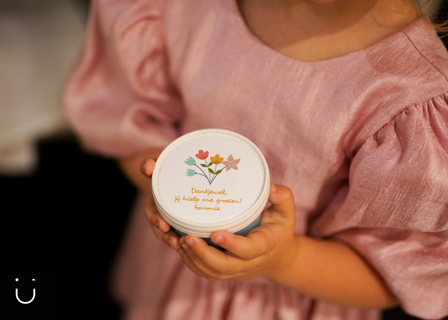 10x Traktatie crèche Bloemetjes - Deugeniet - Traktatie crèche