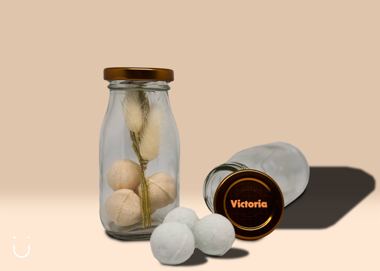 5x Melkflesje met bruisballetjes - communie - Deugeniet - Communiebedankjes
