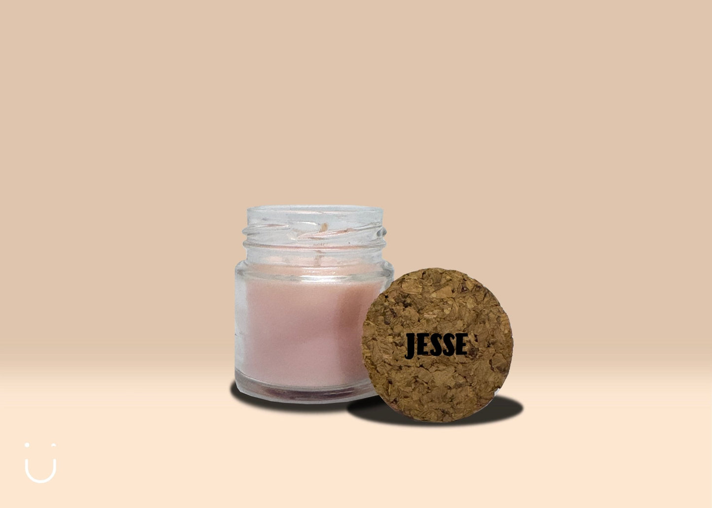 5x Mini geurkaars - Roze - Doopsuiker - Deugeniet - Doopsuiker diy