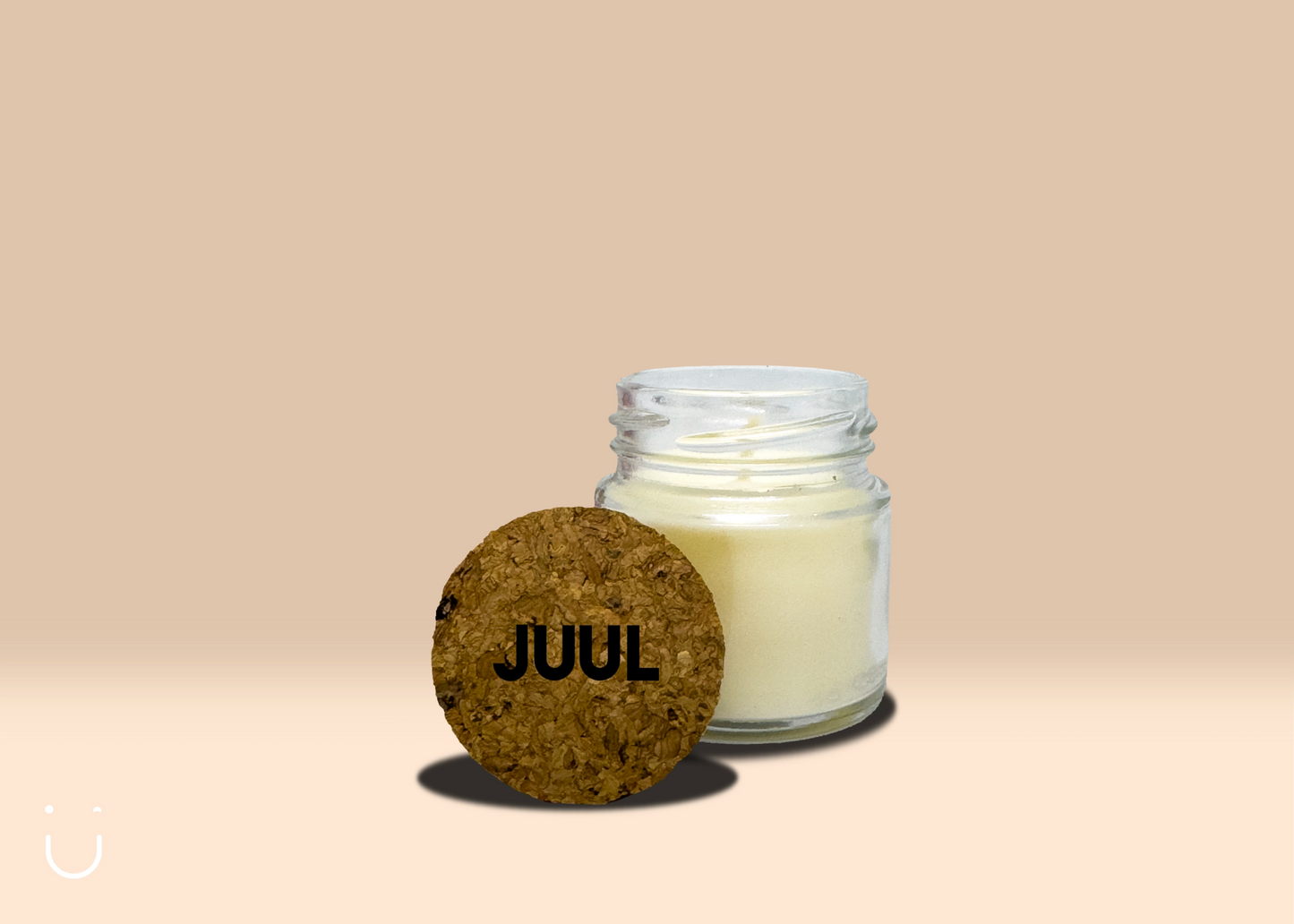 5x Mini geurkaars - Wit - Deugeniet - Doopsuiker diy