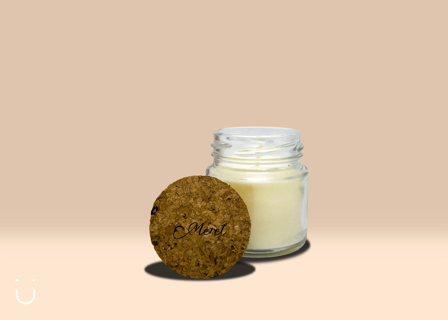 5x Mini geurkaars - Wit - Doopsuiker - Deugeniet - Doopsuiker diy