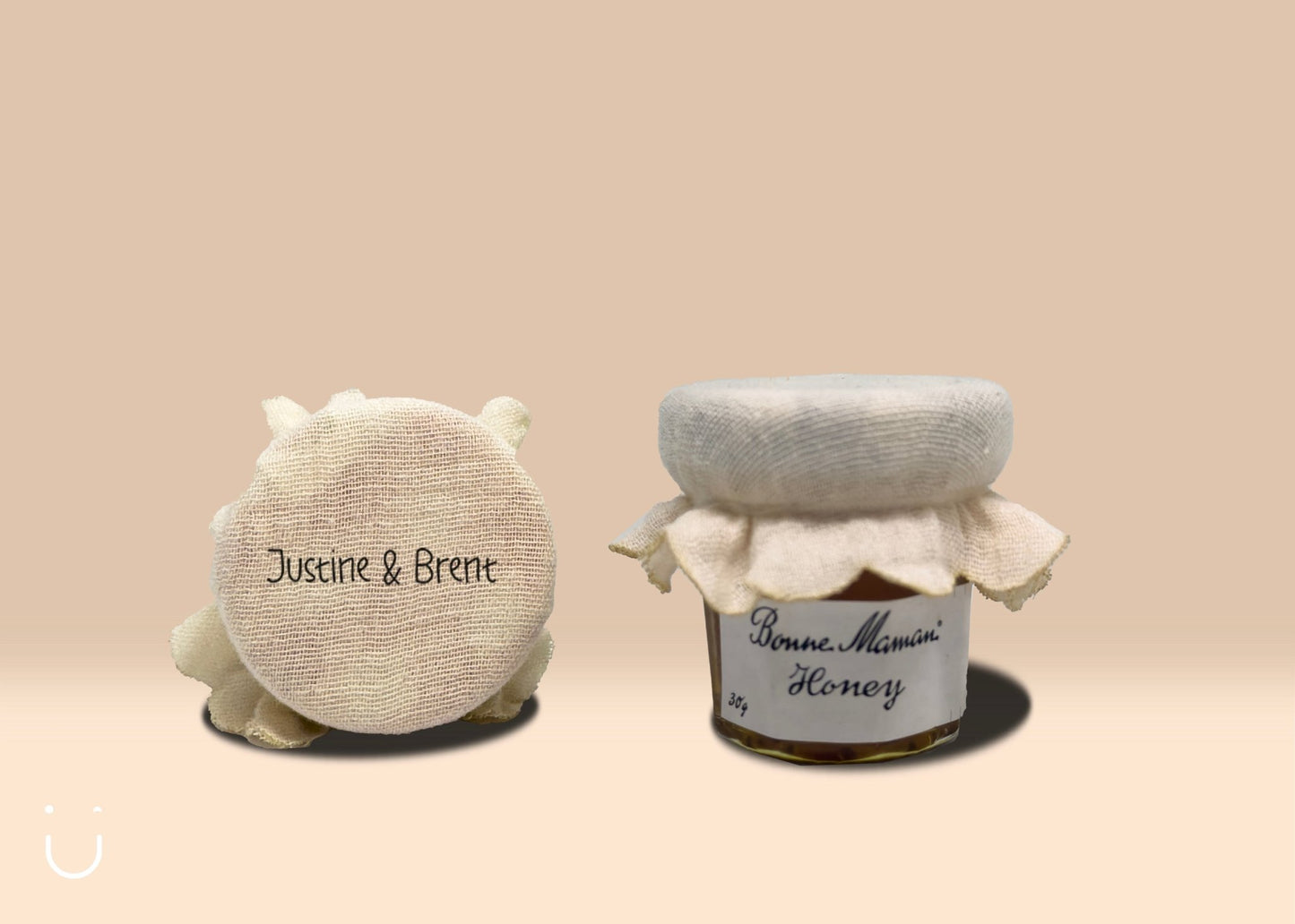 5x Mini honingpotje - trouw - Deugeniet - Huwelijk bedankjes