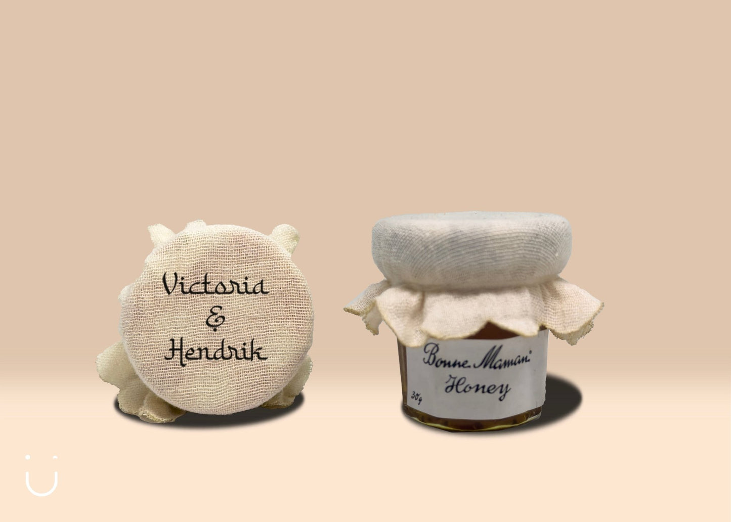 5x Mini honingpotje - trouw - Deugeniet - Huwelijk bedankjes