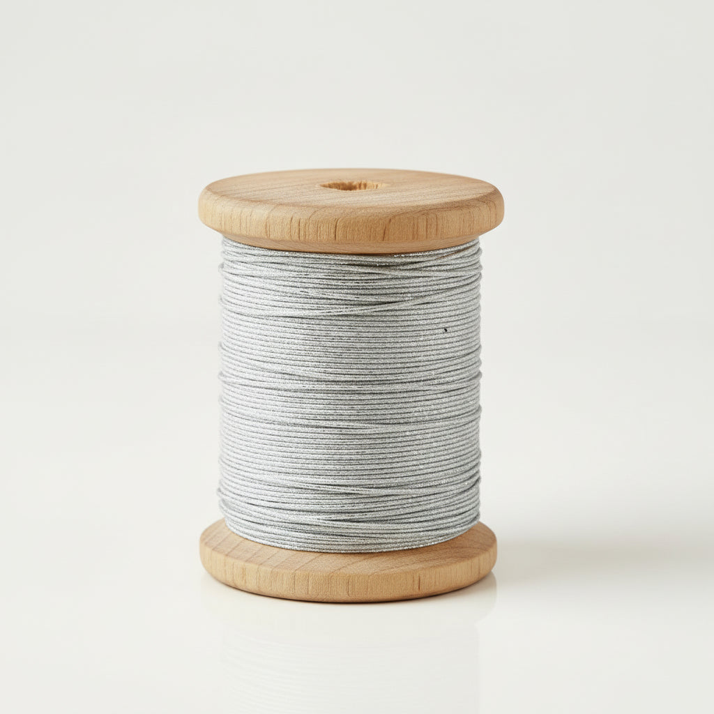 Elastisch koord - Zilver (per meter)