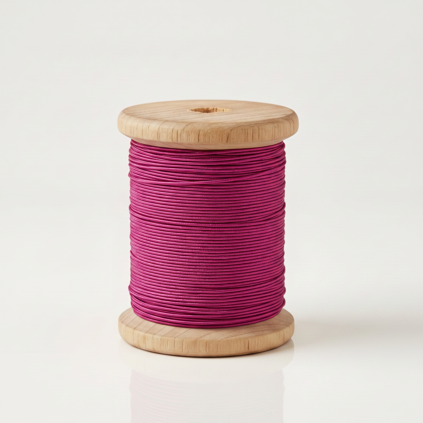 Gelaitonneerd koord fuchsia per meter
