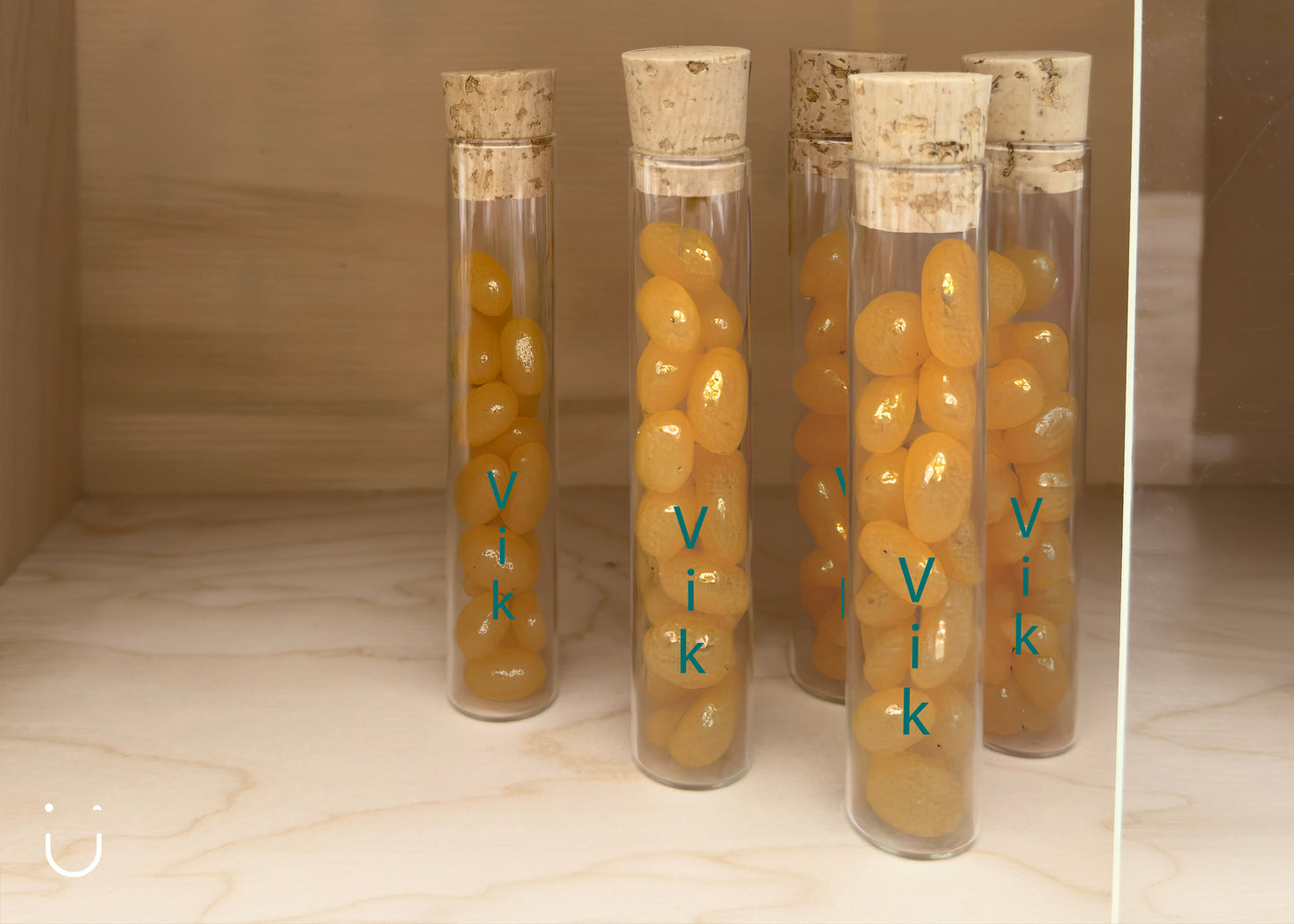 10x Buisje met jellybeans - Doopsuiker
