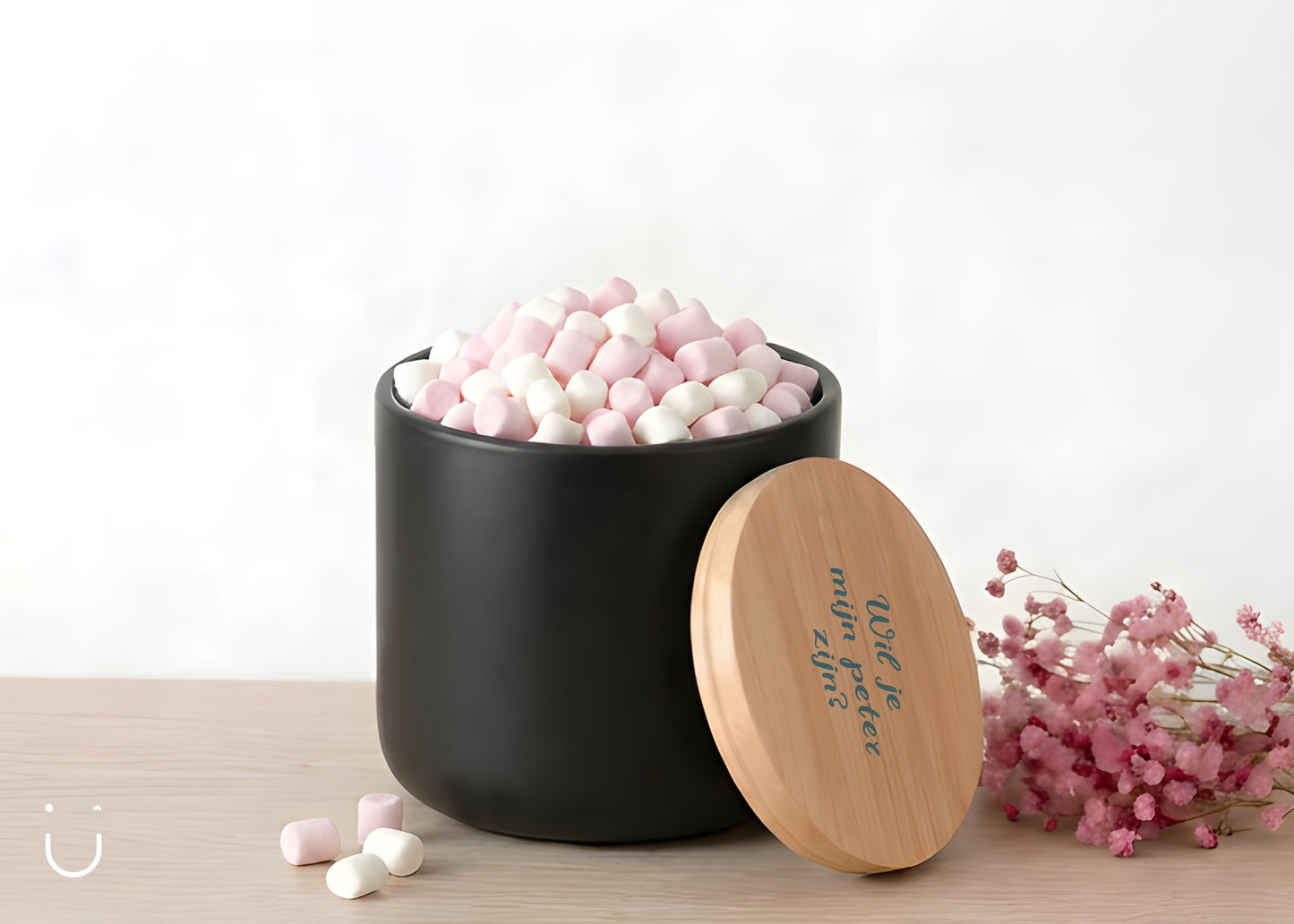 Cadeau snoeppot - Wil jij mijn peter zijn