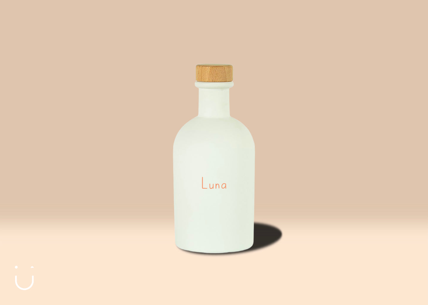 10x Luxe flesje met houten dop - Doopsuiker