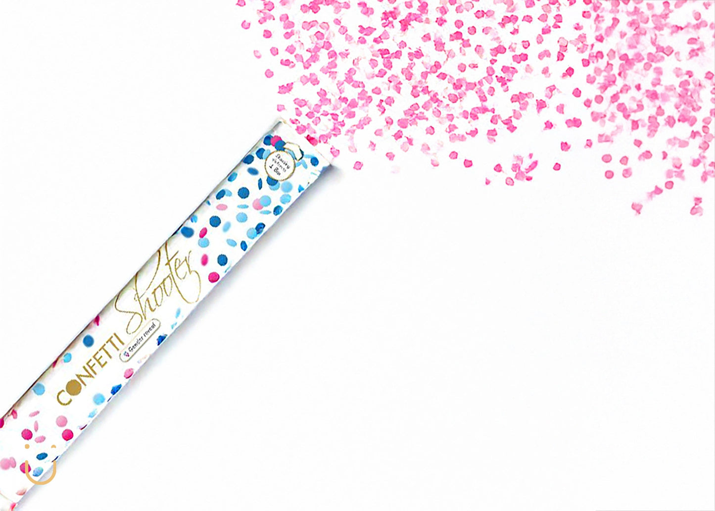 Confetti kanon - roze - Deugeniet - Gender reveal