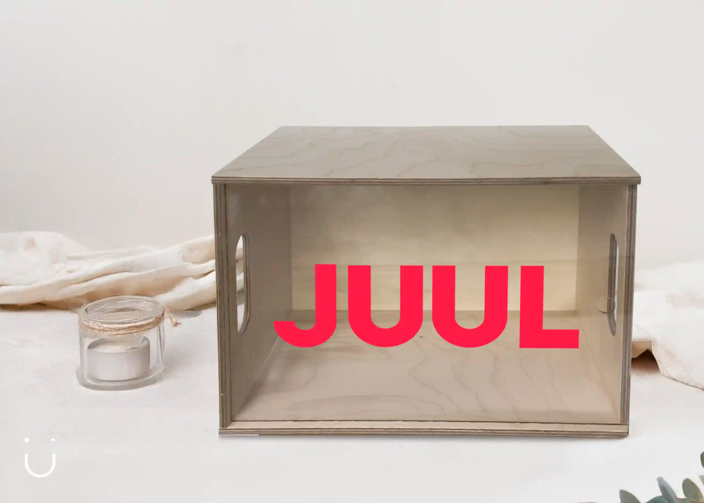 Herinneringsdoos "GEKLEURD rood" - Deugeniet - Herinneringsdoos