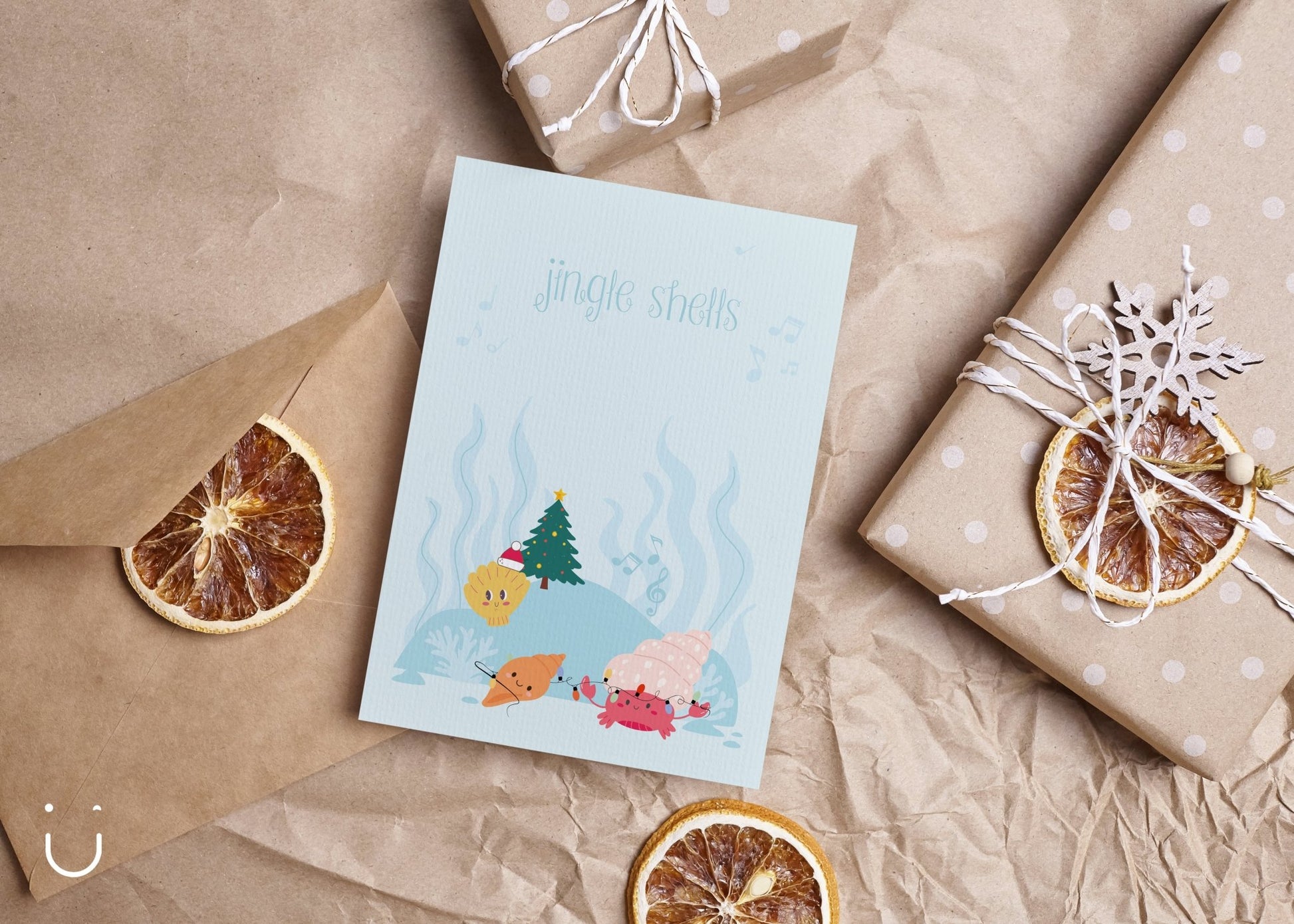 Jingle Shells - Deugeniet - Kerstkaartjes