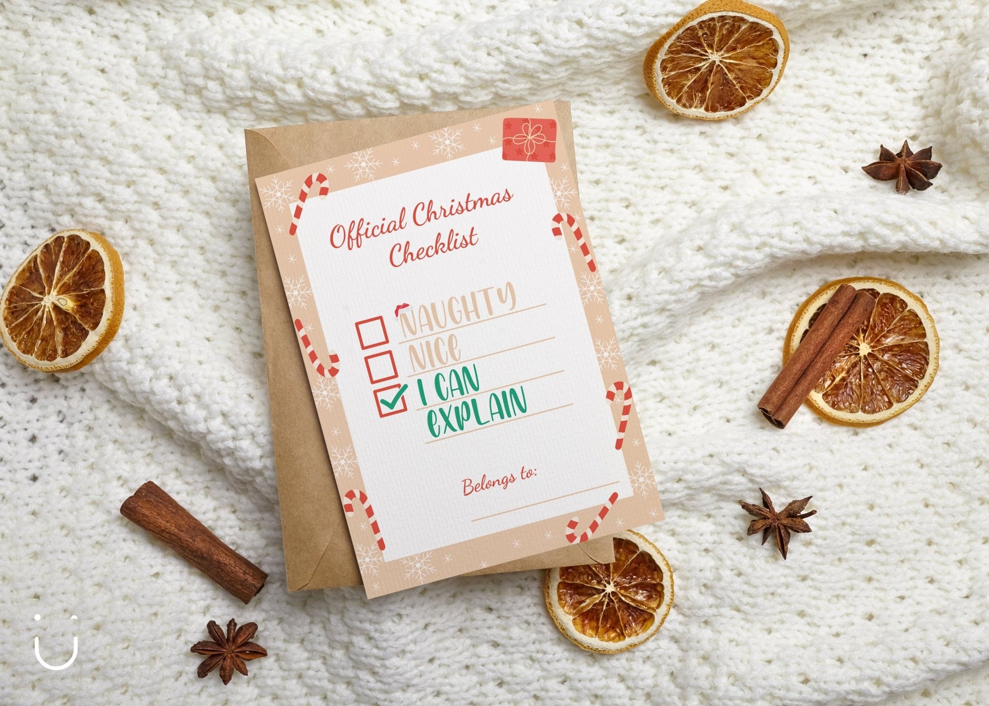 Official Christmas Checklist - Deugeniet - Kerstkaartjes