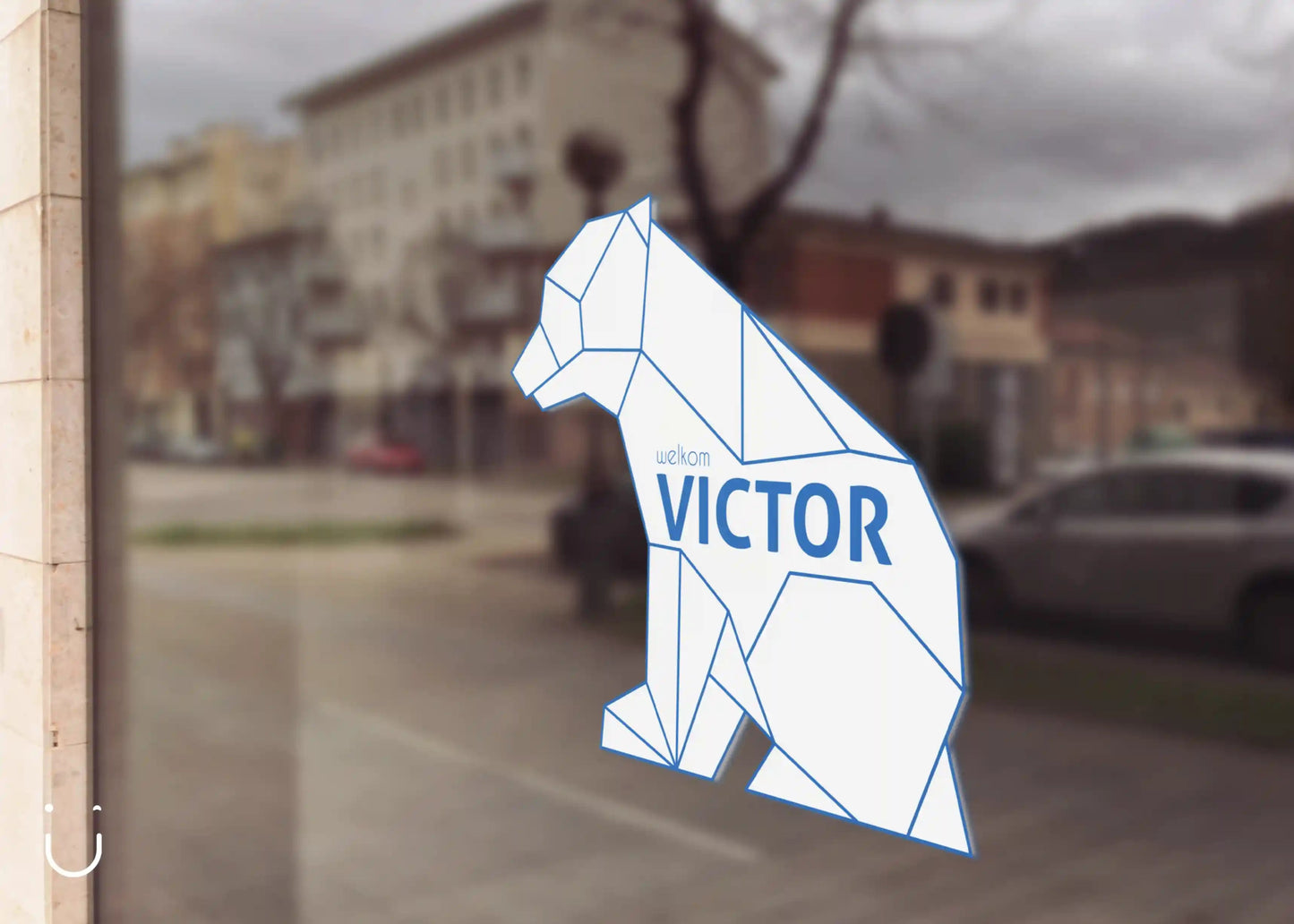 Raamsticker "Polar bear" - Deugeniet - Raamsticker geboorte