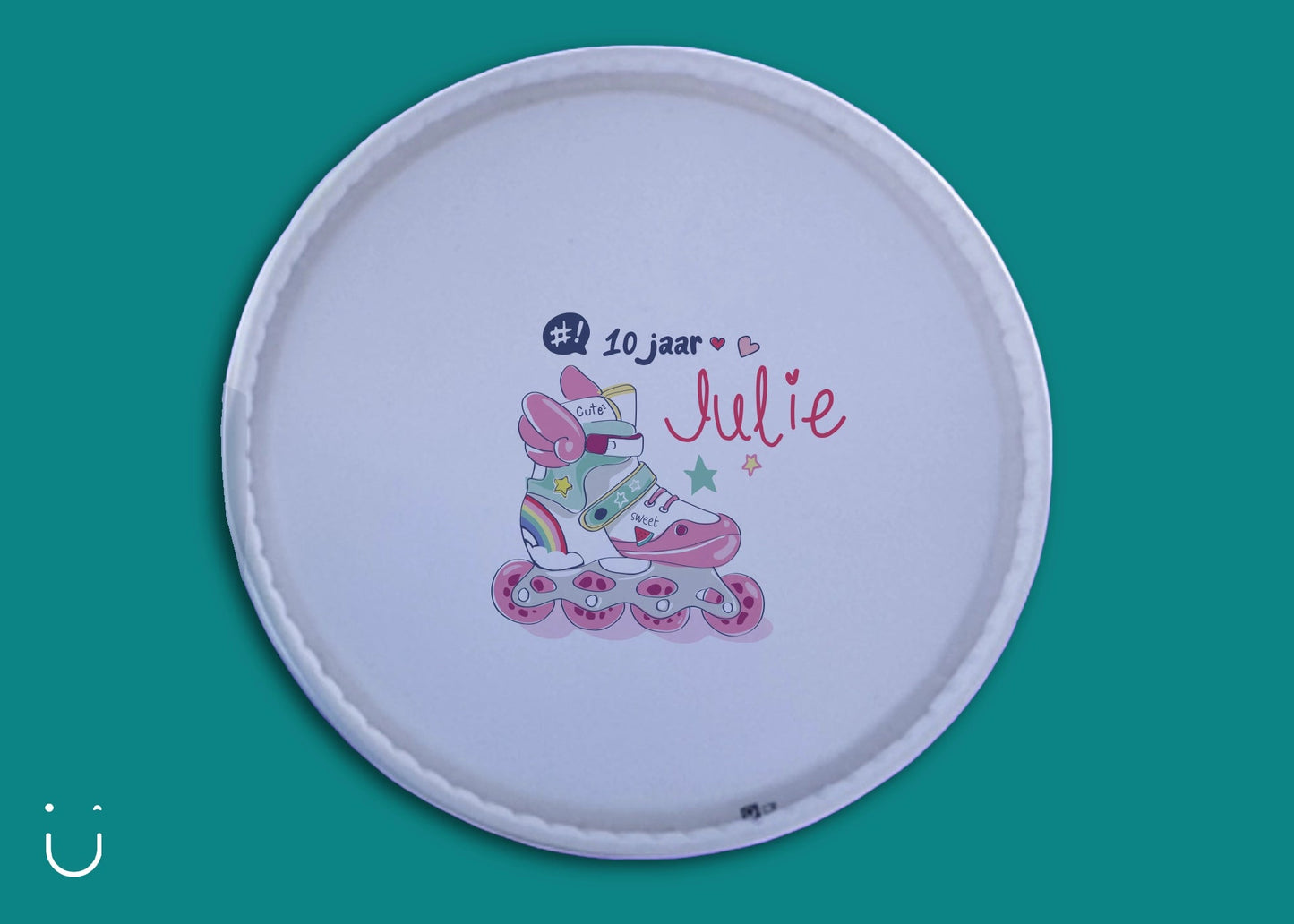 Traktatie 10 jaar Rolschaats - Deugeniet - Traktatie kinderfeestje