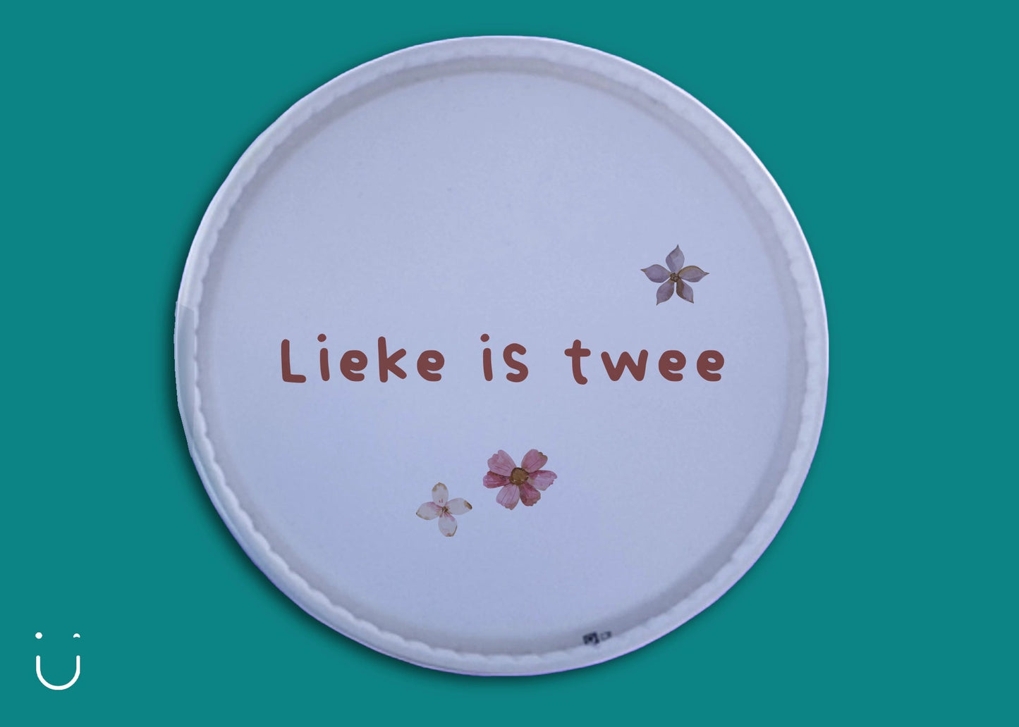 Traktatie 3 jaar bloemetjes - Deugeniet - Traktatie kinderfeestje