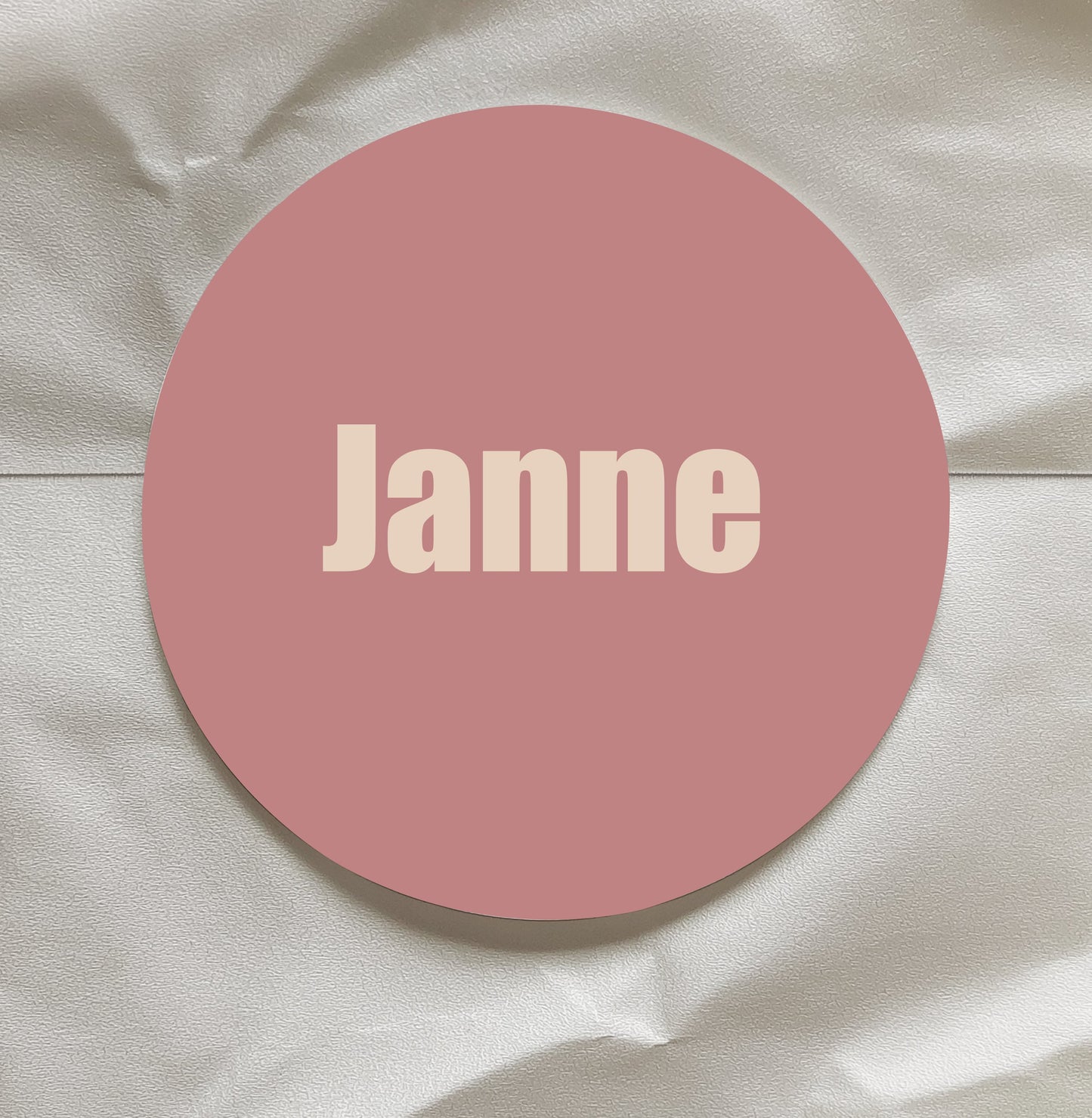 Sticker rond - 7cm - Doopsuiker • vanaf 5 stuks