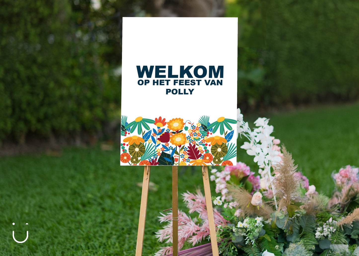 Welkomstbord "Botanical bliss" - Deugeniet - Welkomstbord communie