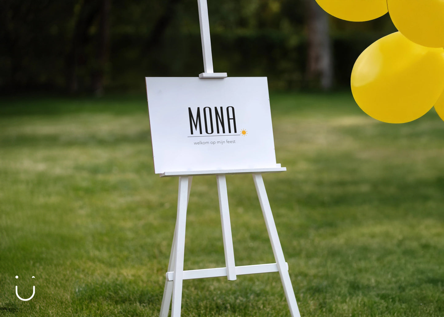 Welkomstbord "My little sunshine" - Deugeniet - Welkomstbord