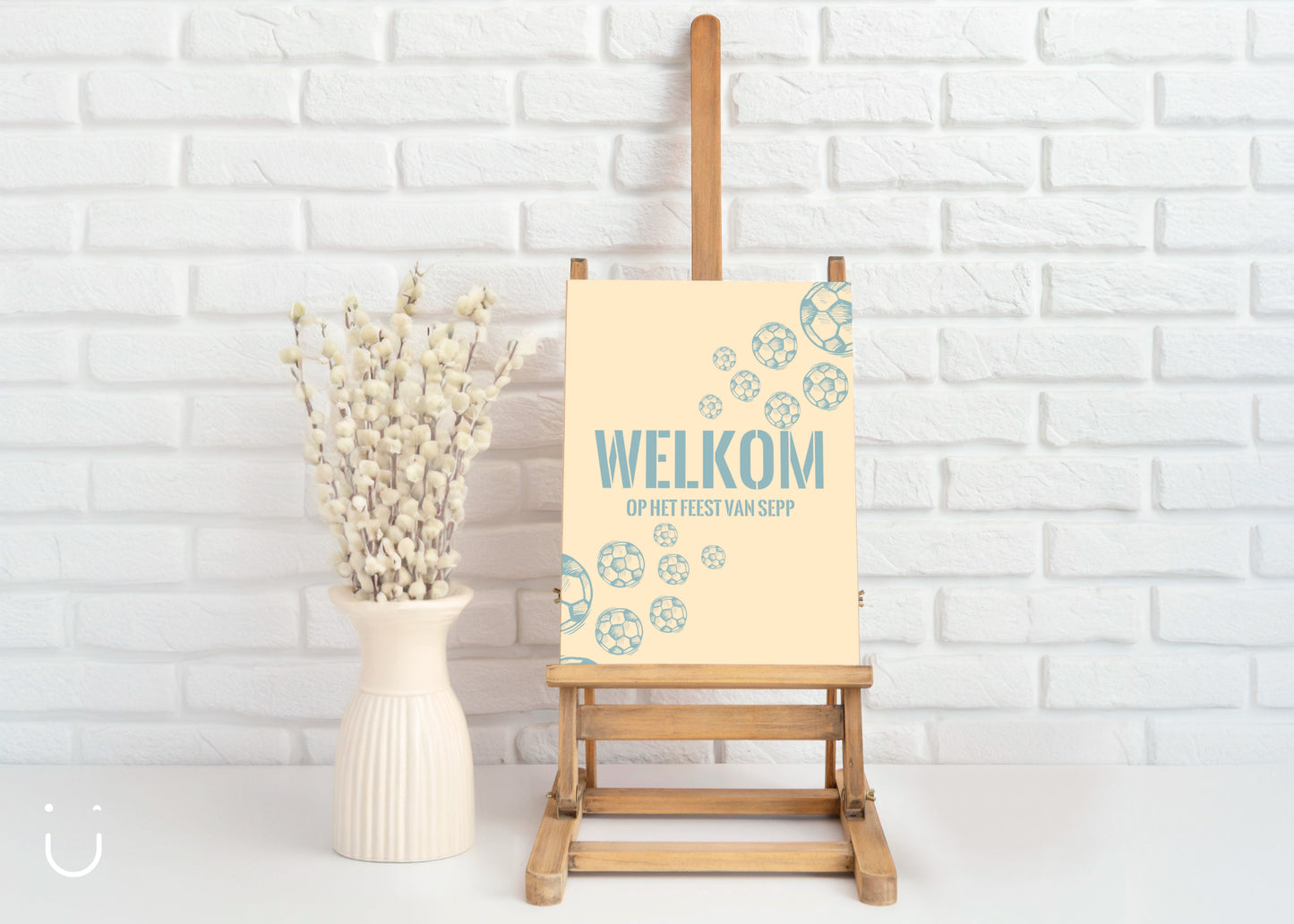 Welkomstbord "Sport star" - Deugeniet - Welkomstbord communie