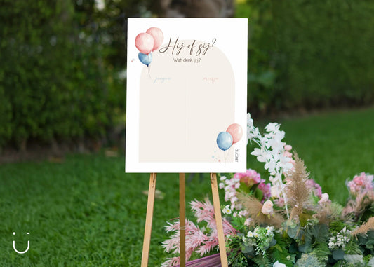 Het Gender Reveal spel is een must-have - Deugeniet