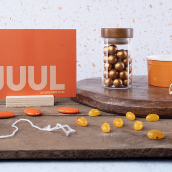 Collectie GEKLEURD oranje - Deugeniet