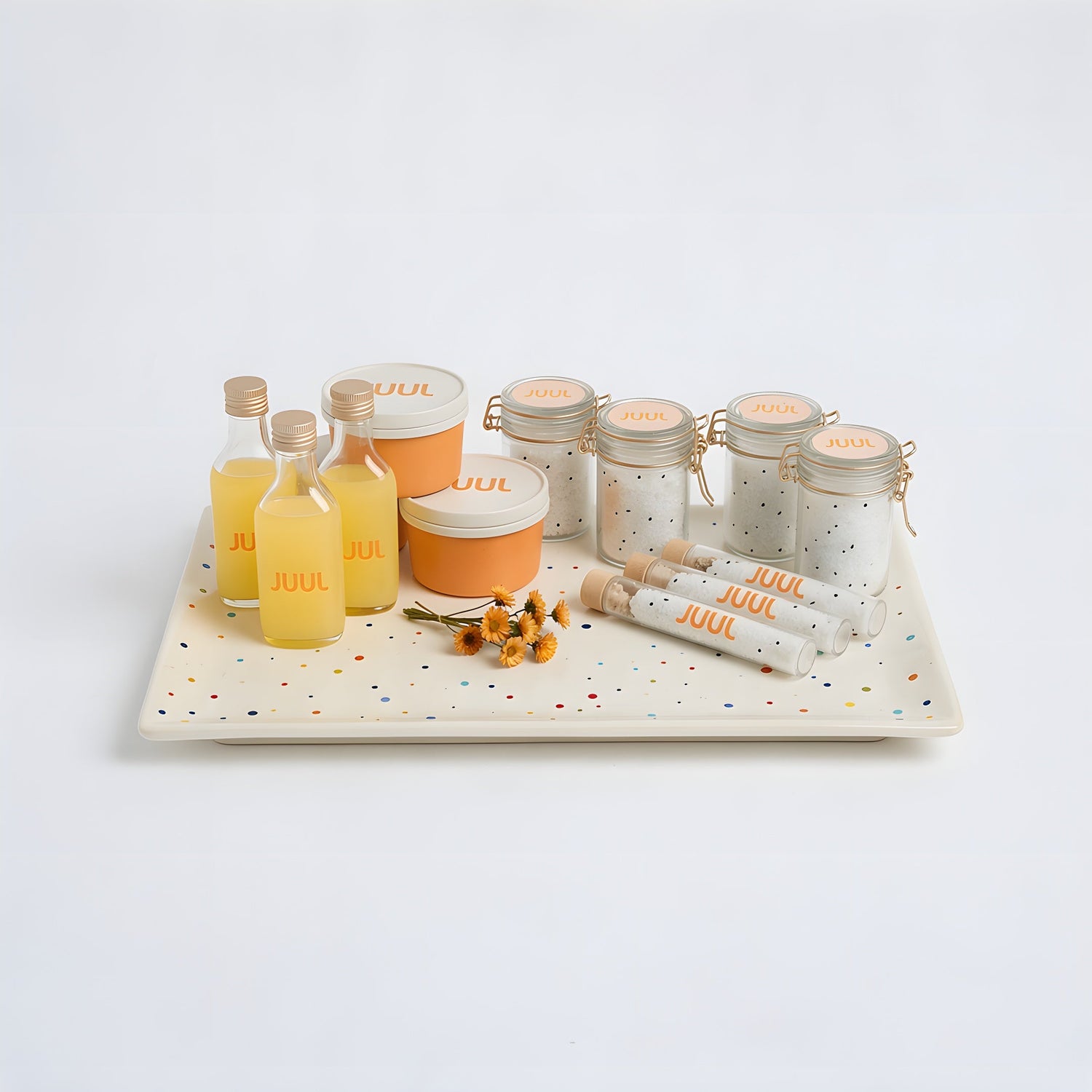 Collectie GEKLEURD oranje - Deugeniet