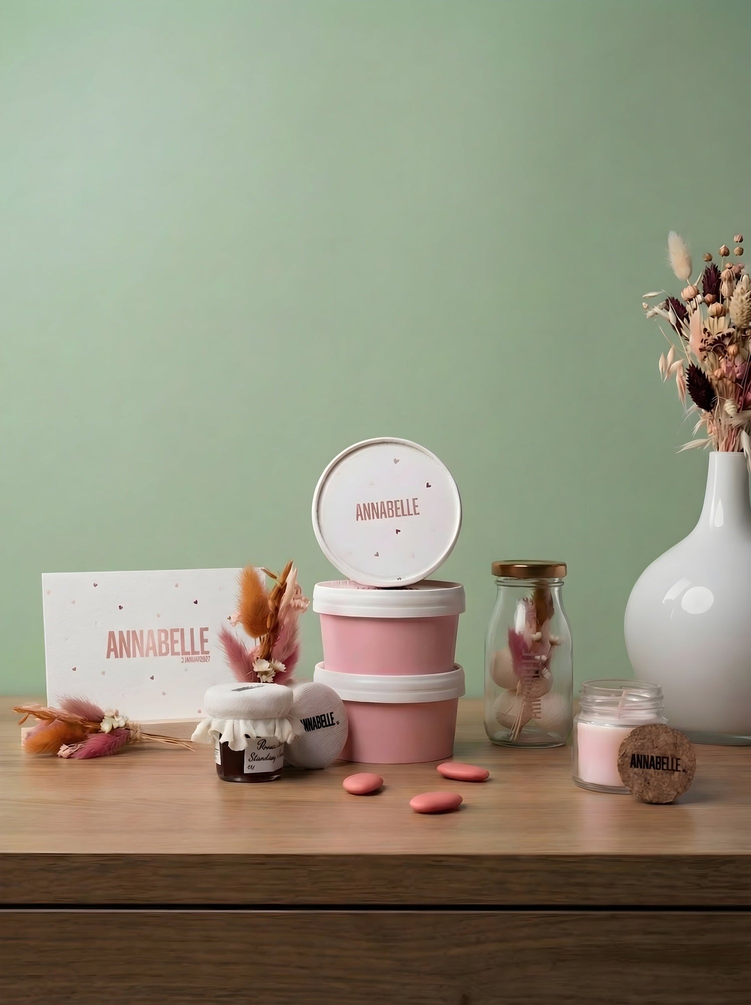 Doopsuiker collectie Hartjes - Deugeniet