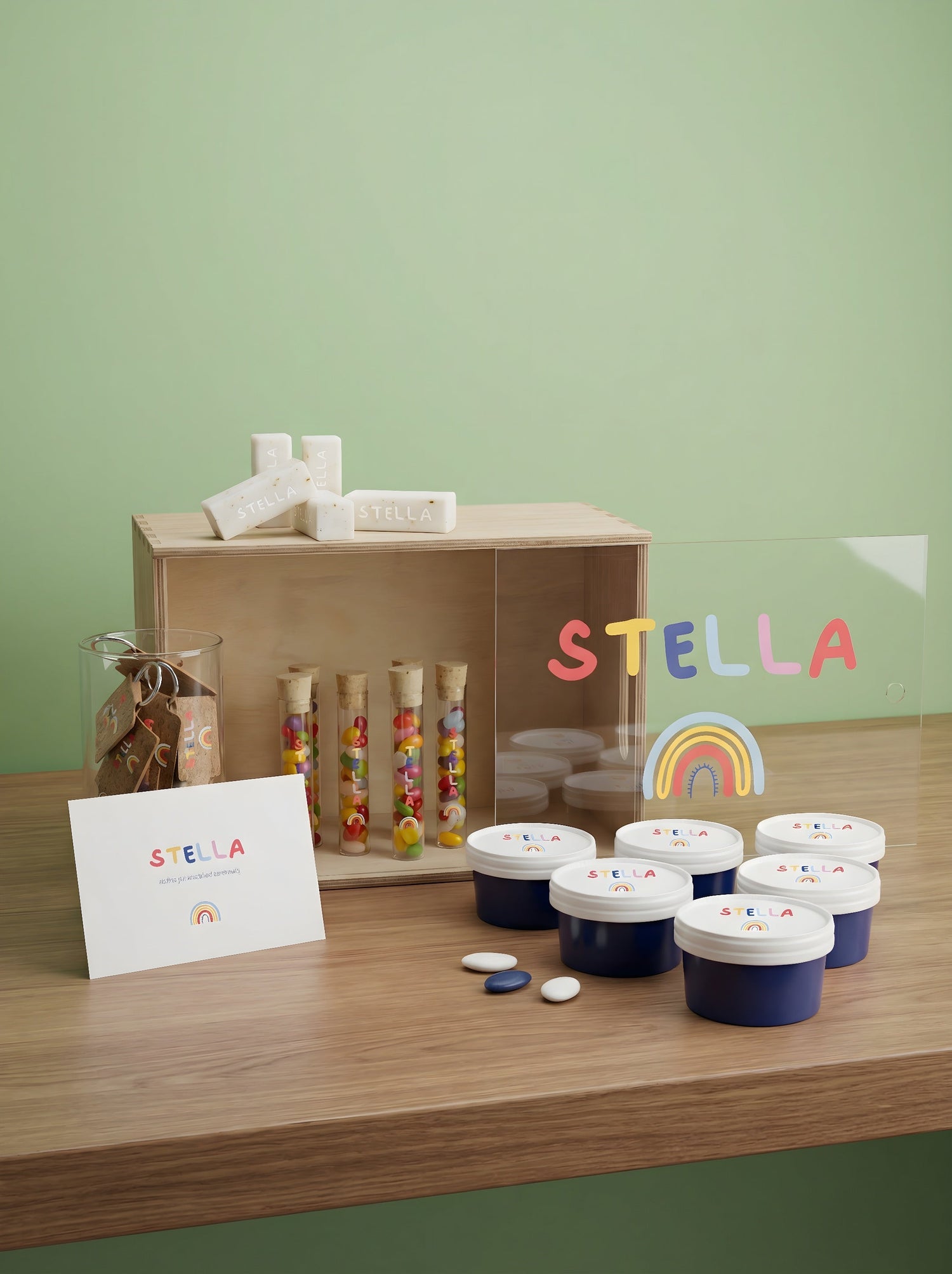 Doopsuiker collectie Rainbow - Deugeniet