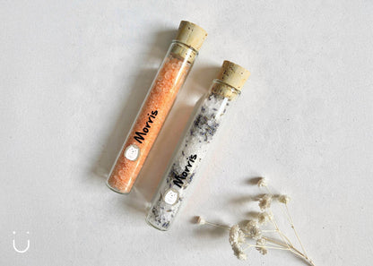 10x Buisje met badzout - Doopsuiker - Deugeniet - 100% afgewerkt