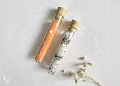 10x Buisje met badzout - Doopsuiker - Deugeniet - 100% afgewerkt