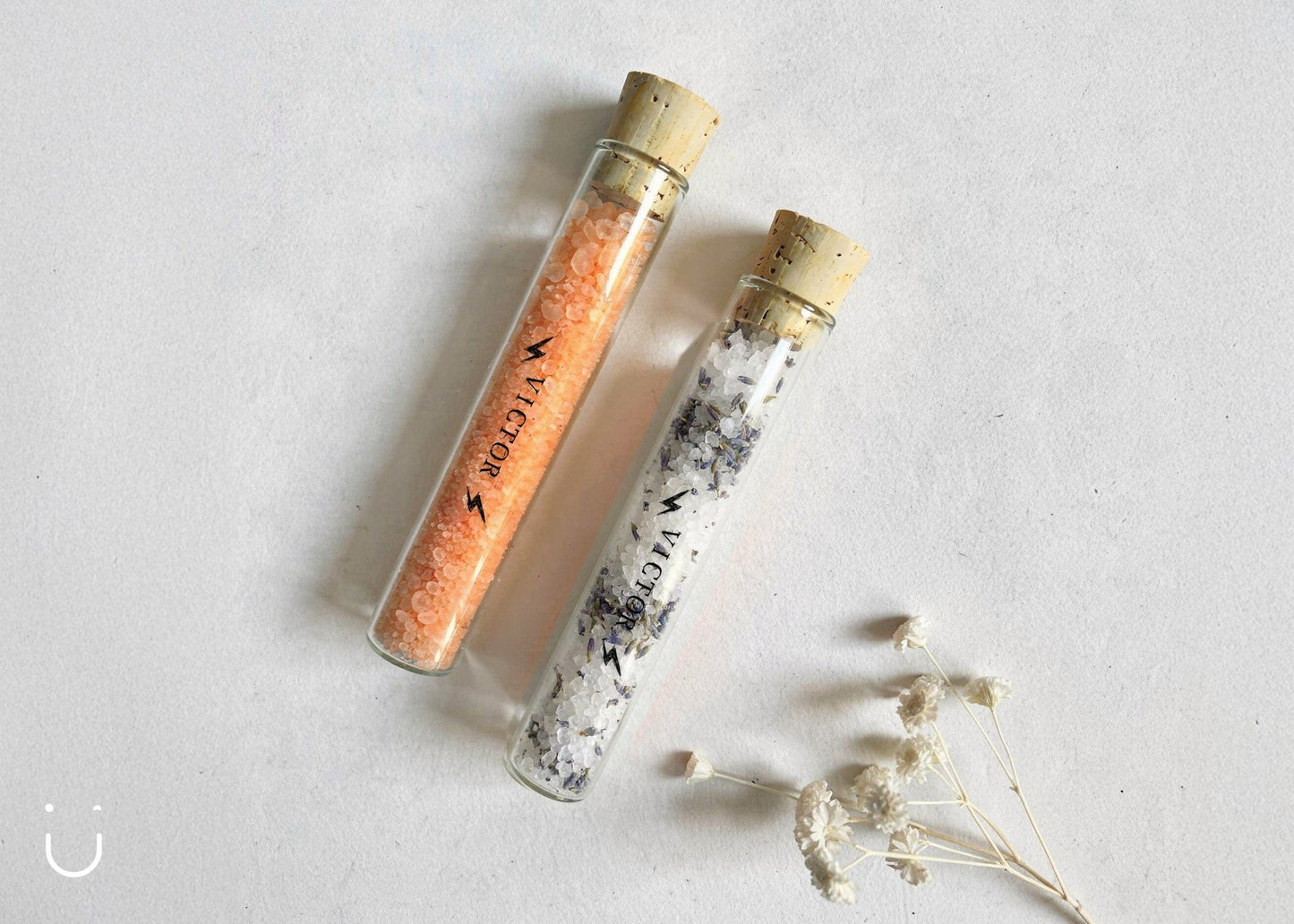 10x Buisje met badzout - Doopsuiker - Deugeniet - 100% afgewerkt