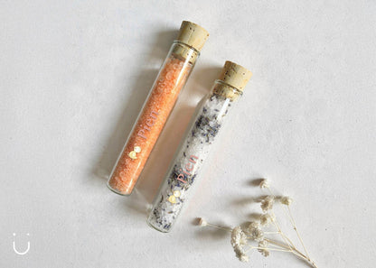 10x Buisje met badzout - Doopsuiker - Deugeniet - 100% afgewerkt