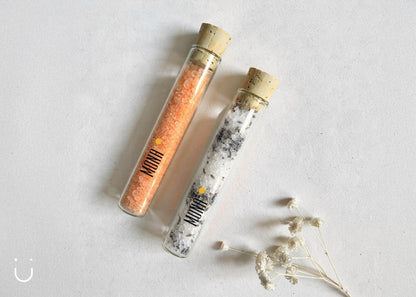 10x Buisje met badzout - Doopsuiker - Deugeniet - 100% afgewerkt