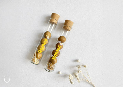 10x Buisje met bloembommetjes - Doopsuiker - Deugeniet - 100% afgewerkt