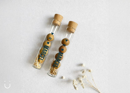 10x Buisje met bloembommetjes - Doopsuiker - Deugeniet - 100% afgewerkt