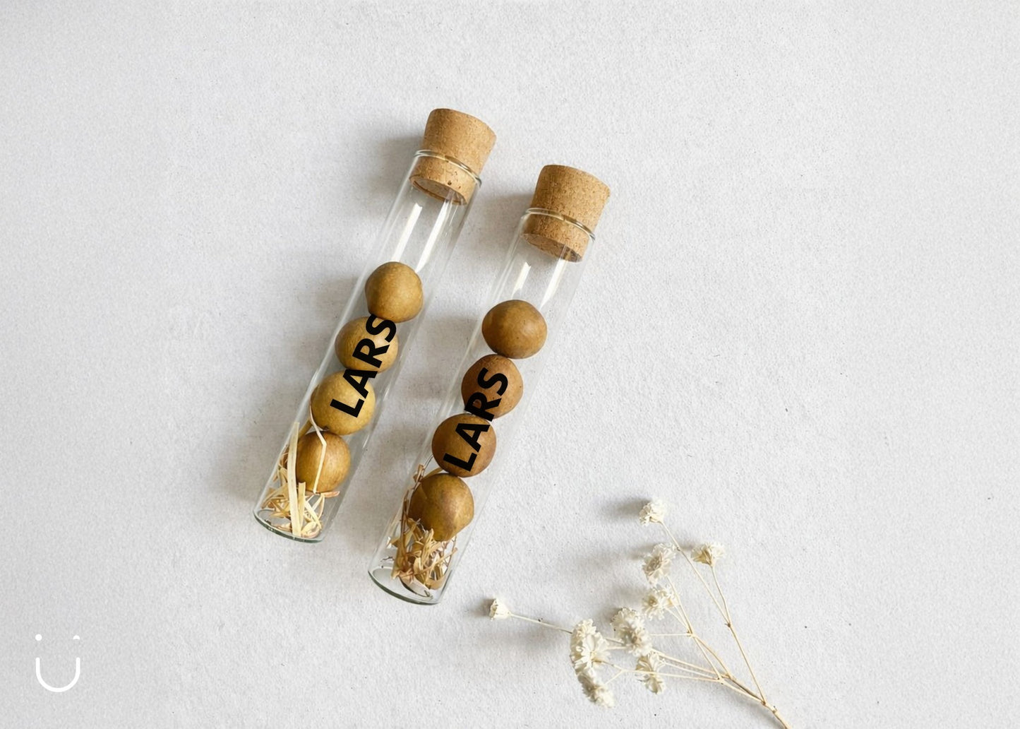 10x Buisje met bloembommetjes - Doopsuiker - Deugeniet - 100% afgewerkt