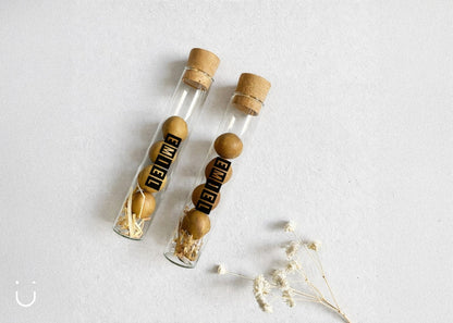 10x Buisje met bloembommetjes - Doopsuiker - Deugeniet - 100% afgewerkt