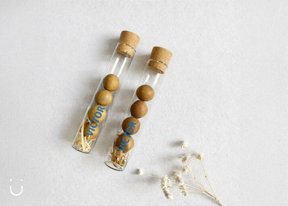 10x Buisje met bloembommetjes - Doopsuiker - Deugeniet - 100% afgewerkt