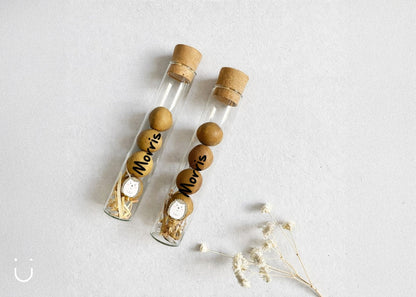 10x Buisje met bloembommetjes - Doopsuiker - Deugeniet - 100% afgewerkt