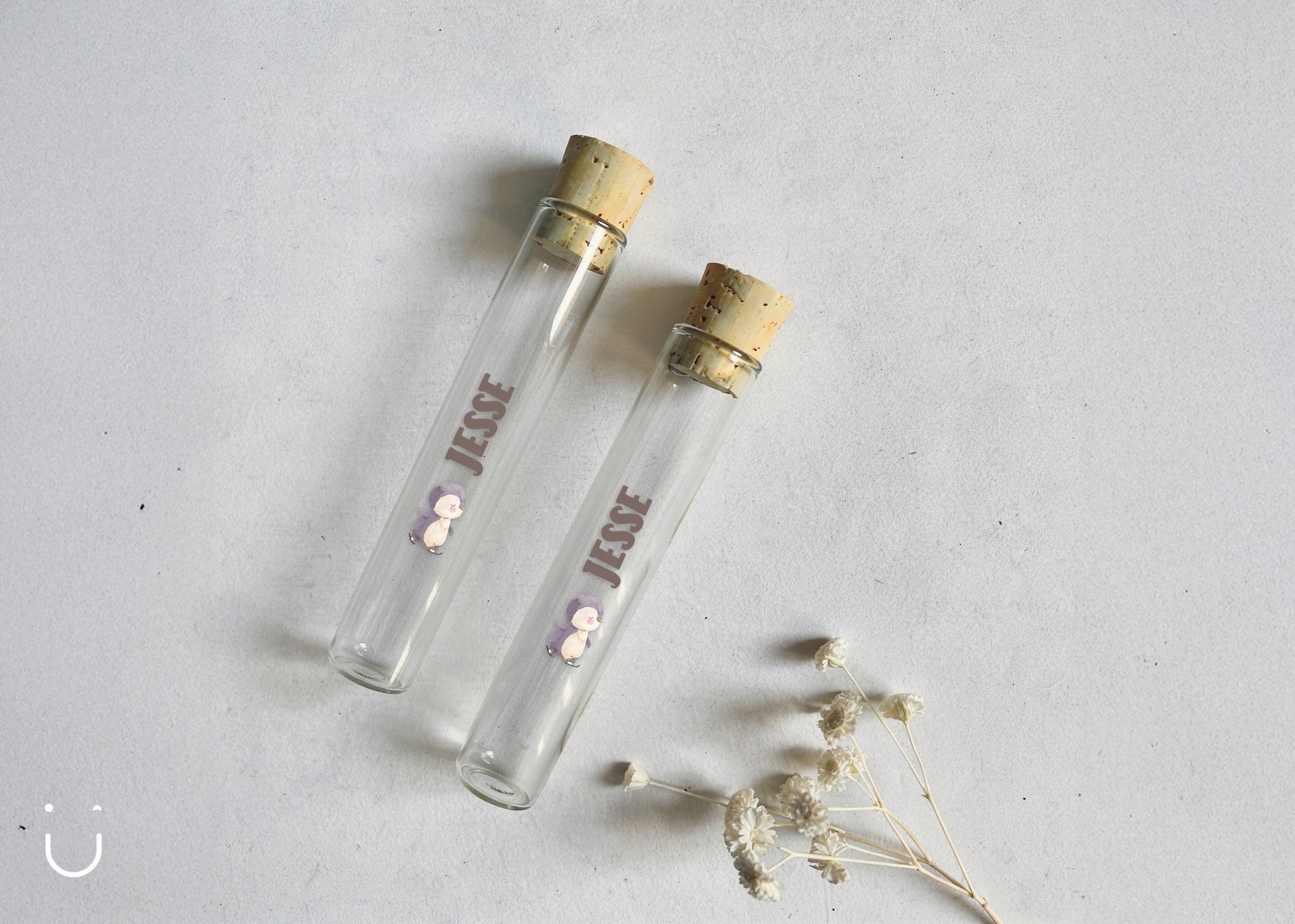 10x Buisje met naam - Doopsuiker - Deugeniet - Doopsuiker diy