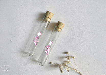 10x Buisje met naam - Doopsuiker - Deugeniet - Doopsuiker diy