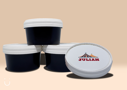 10x Deugeniet communie doosje - Zwart - Deugeniet - Communiebedankjes