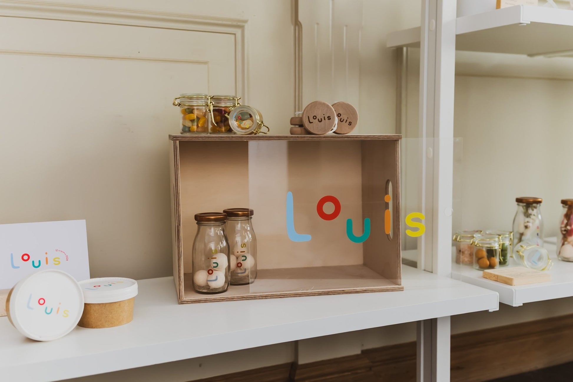 10x Deugeniet doopsuiker doosje - Kraft - Deugeniet - Doopsuiker diy